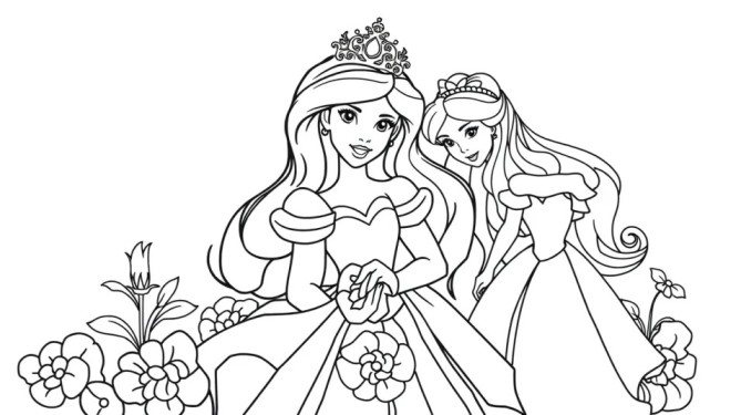 DIY tiara decorated with cut-out Disney Princess images