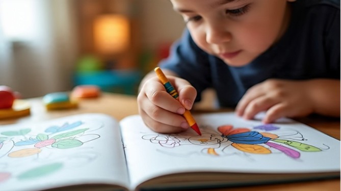 The Power of Coloring in Early Childhood Development