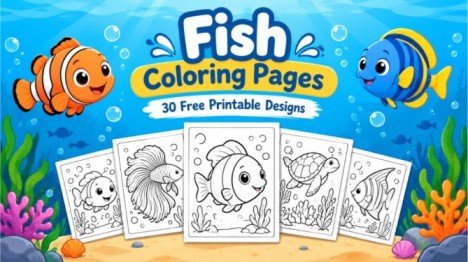 Fish Coloring Pages